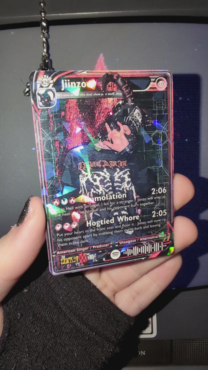 Jiinzo Holographic Trading Card