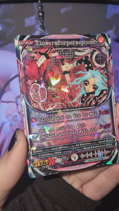 flowersforpersephone Holographic Trading Card