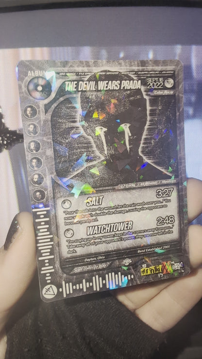 The Devil Wears Prada Holographic Trading Card