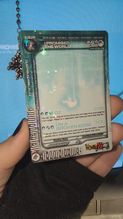I Promised The World Holographic Trading Card