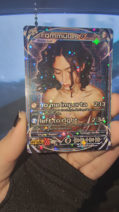 rommulas Holographic Trading Card