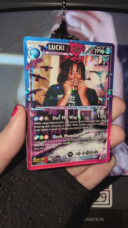 LUCKI Holographic Trading Card