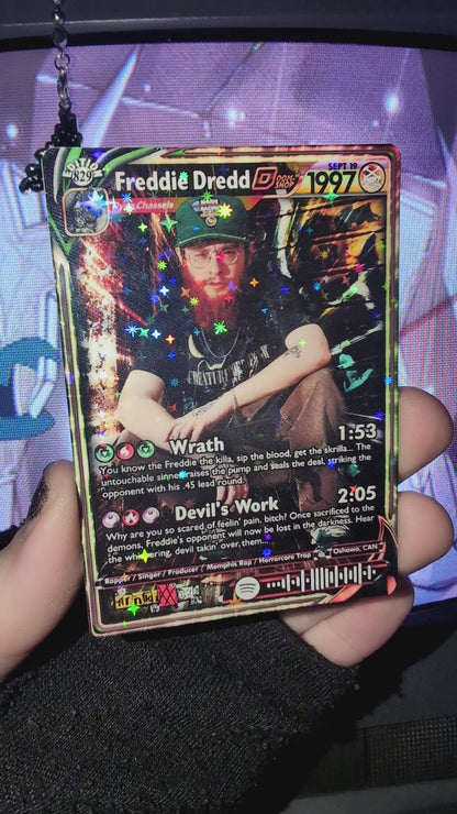 Freddie Dredd Holographic Trading Card