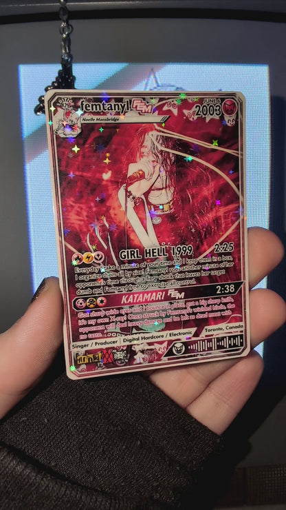 femtanyl Holographic Trading Card