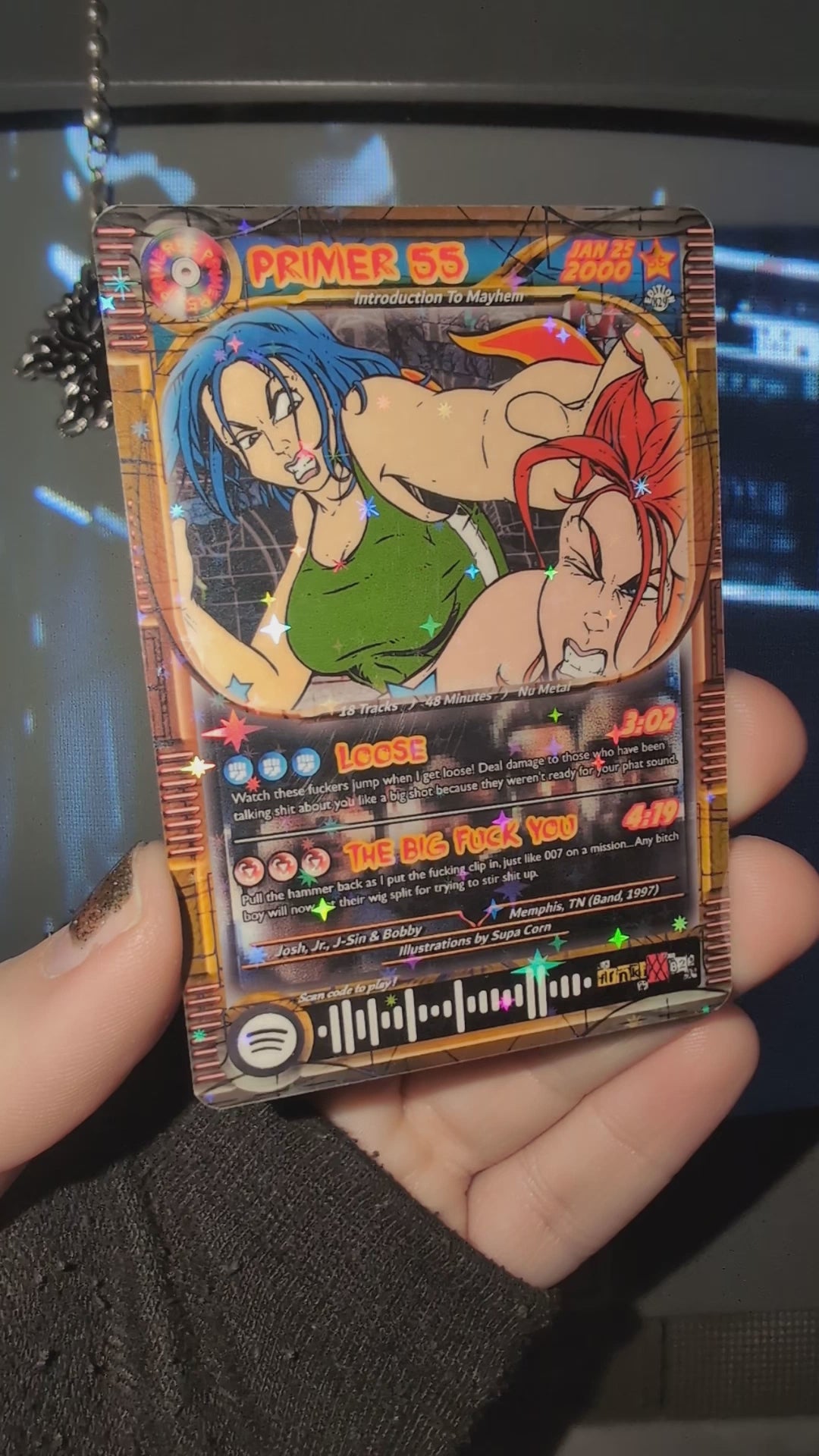 Primer 55 Holographic Trading Card – frnkiXX.829
