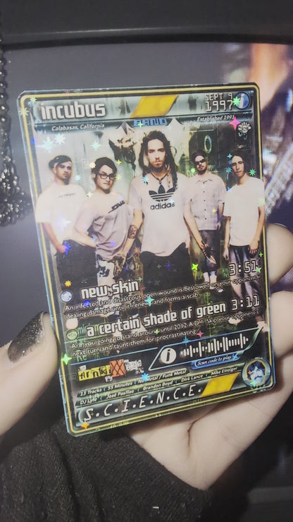 Incubus Holographic Trading Card