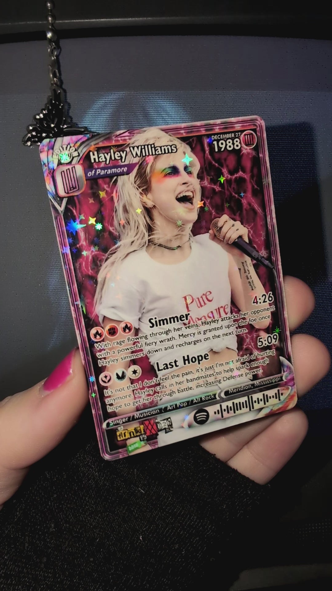 Paramore Holographic Trading Card Set – frnkiXX.829