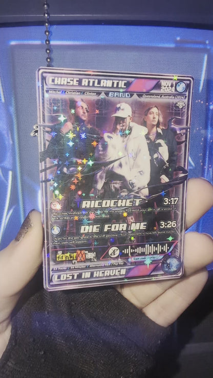 Chase Atlantic Holographic Trading Card