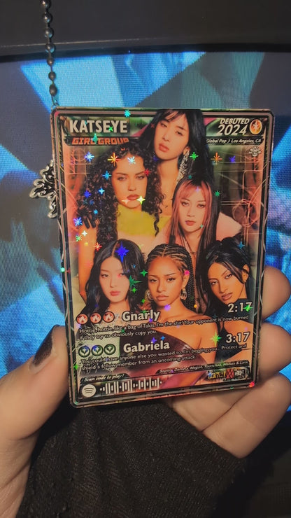 KATSEYE Holographic Trading Card