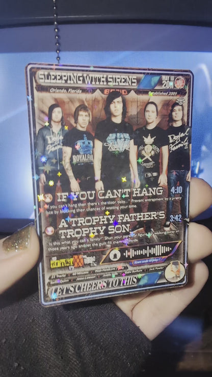 S.W.S. Holographic Trading Card