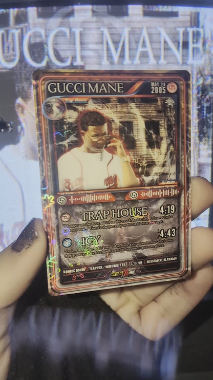 Gucci Mane Holographic Trading Card