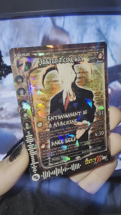 Job For A Cowboy Holographic Trading Card