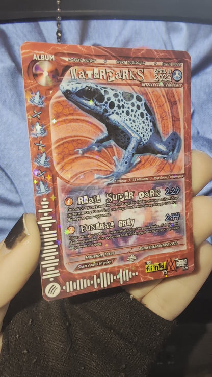 Waterparks Holographic Trading Card