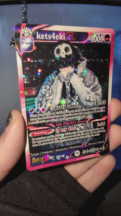 kets4eki Holographic Trading Card