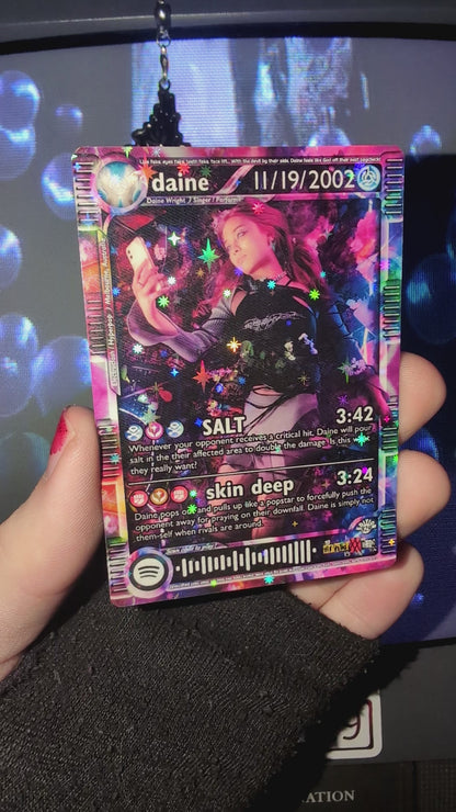 daine Holographic Trading Card