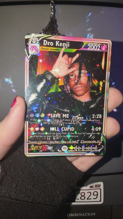 Dro Kenji Holographic Trading Card