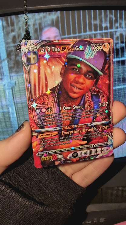 Lil B The Based God Holographic Trading Card