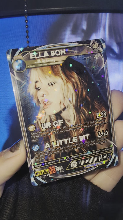 Ella Boh Holographic Trading Card