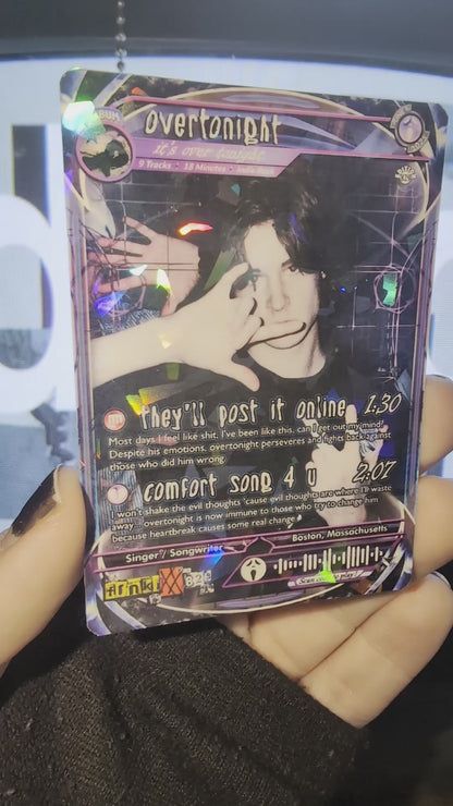 Overtonight Holographic Trading Card