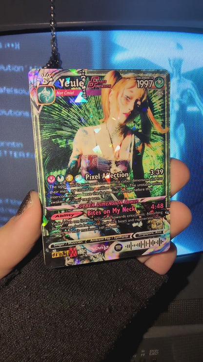 Yeule Holographic Trading Card