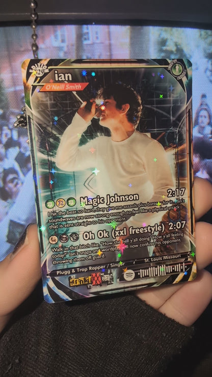 ian Holographic Trading Card