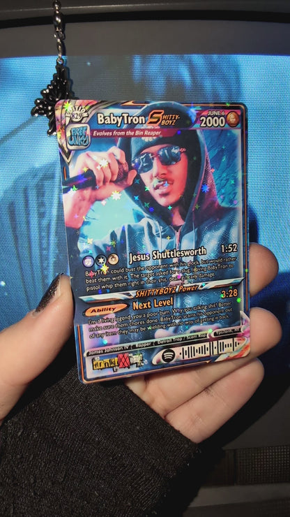 BabyTron Holographic Trading Card