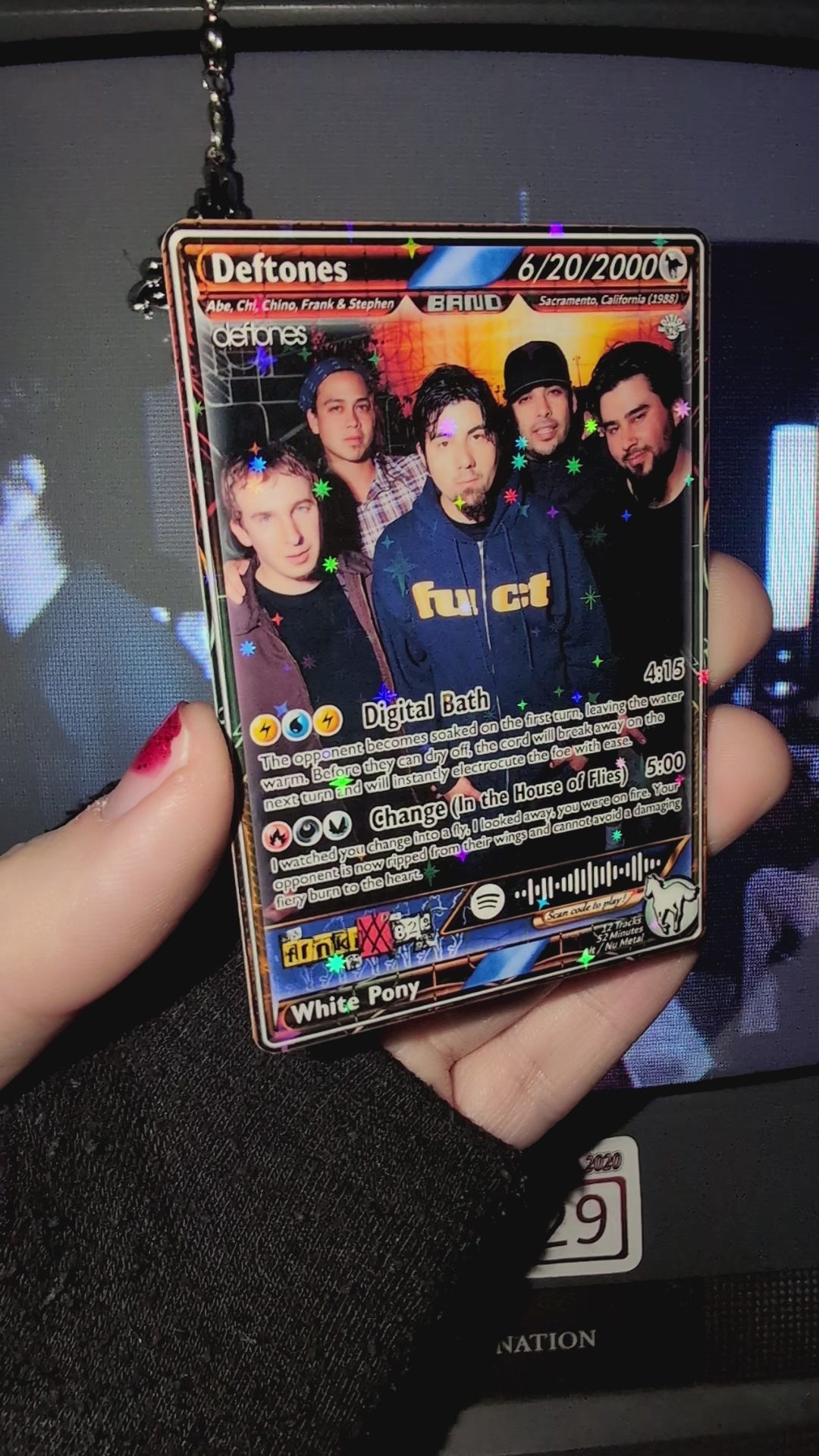 Deftones Holographic Trading Card Set – frnkiXX.829