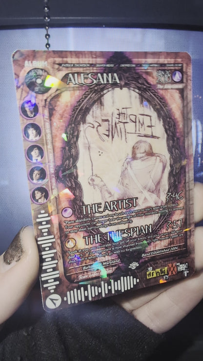 Alesana Holographic Trading Card