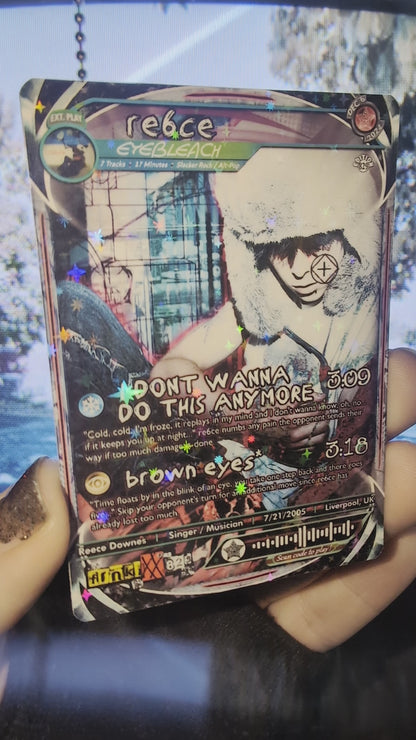 re6ce Holographic Trading Card