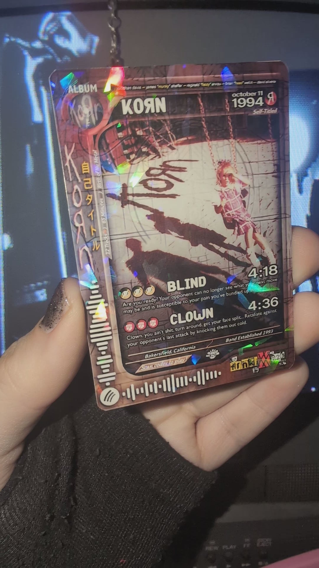 KoRn Holographic Trading Card Set – frnkiXX.829