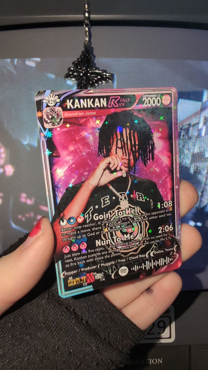 KANKAN Holographic Trading Card