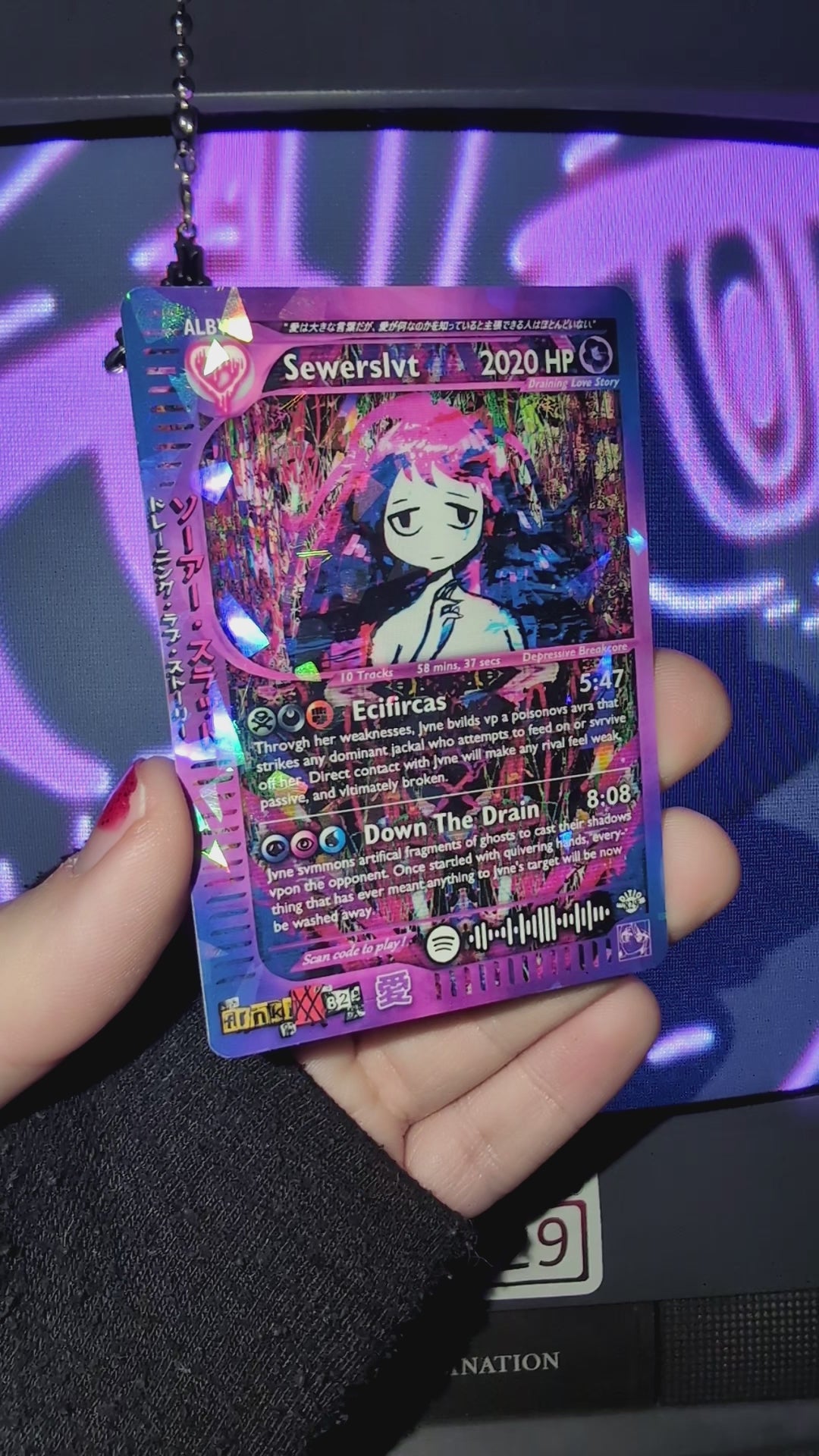 Sewerslvt/Cynthoni Holographic Trading Card Set – frnkiXX.829