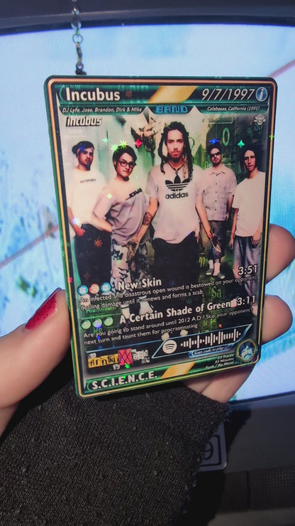 Incubus Holographic Trading Card