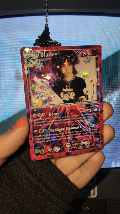 Bladee Holographic Trading Card