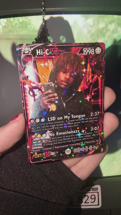 Hi-C Holographic Trading Card