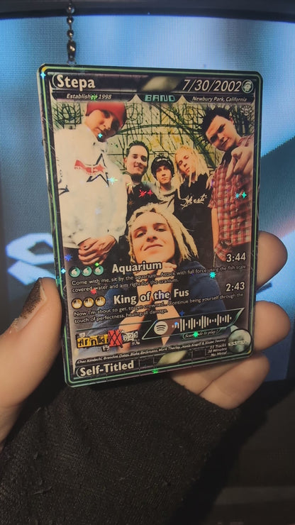 Stepa Holographic Trading Card