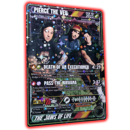 PTV Holographic Trading Card Set