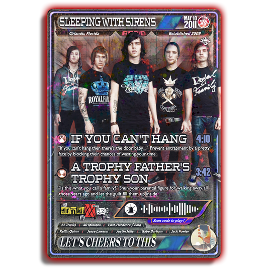 S.W.S. Holographic Trading Card