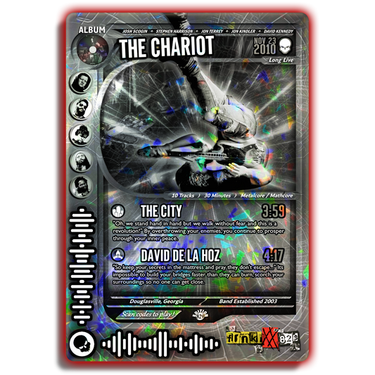The Chariot Holographic Trading Card