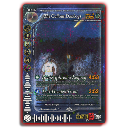 The Callous Daoboys Holographic Trading Card