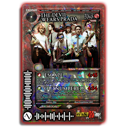 T.D.W.P. Holographic Trading Card Set