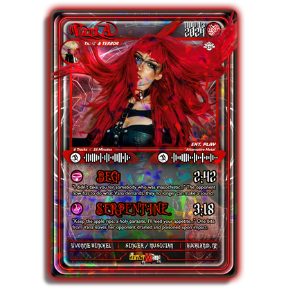 VANA Holographic Trading Card