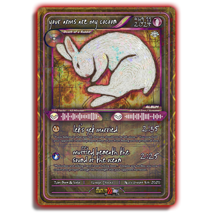 Your Arms Are My Cocoon Holographic Trading Card